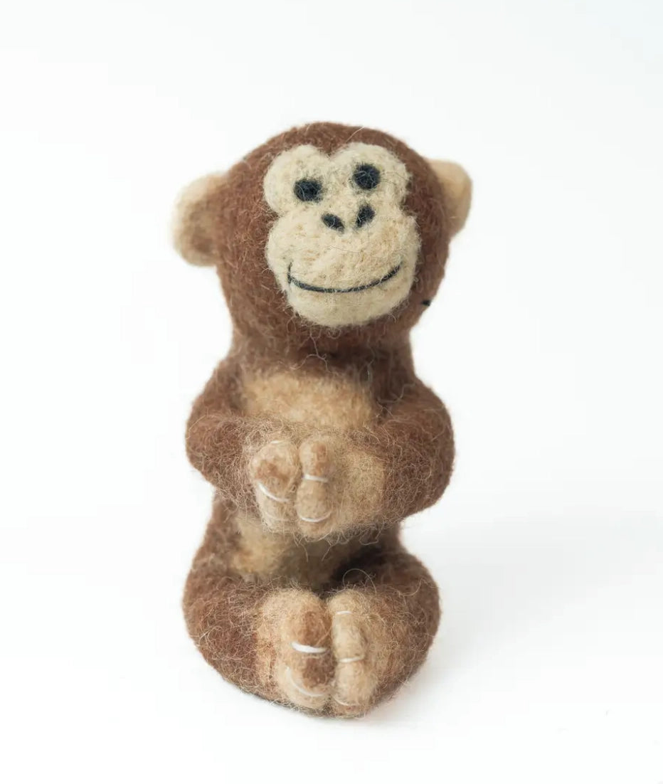 Monkey Finger Puppet