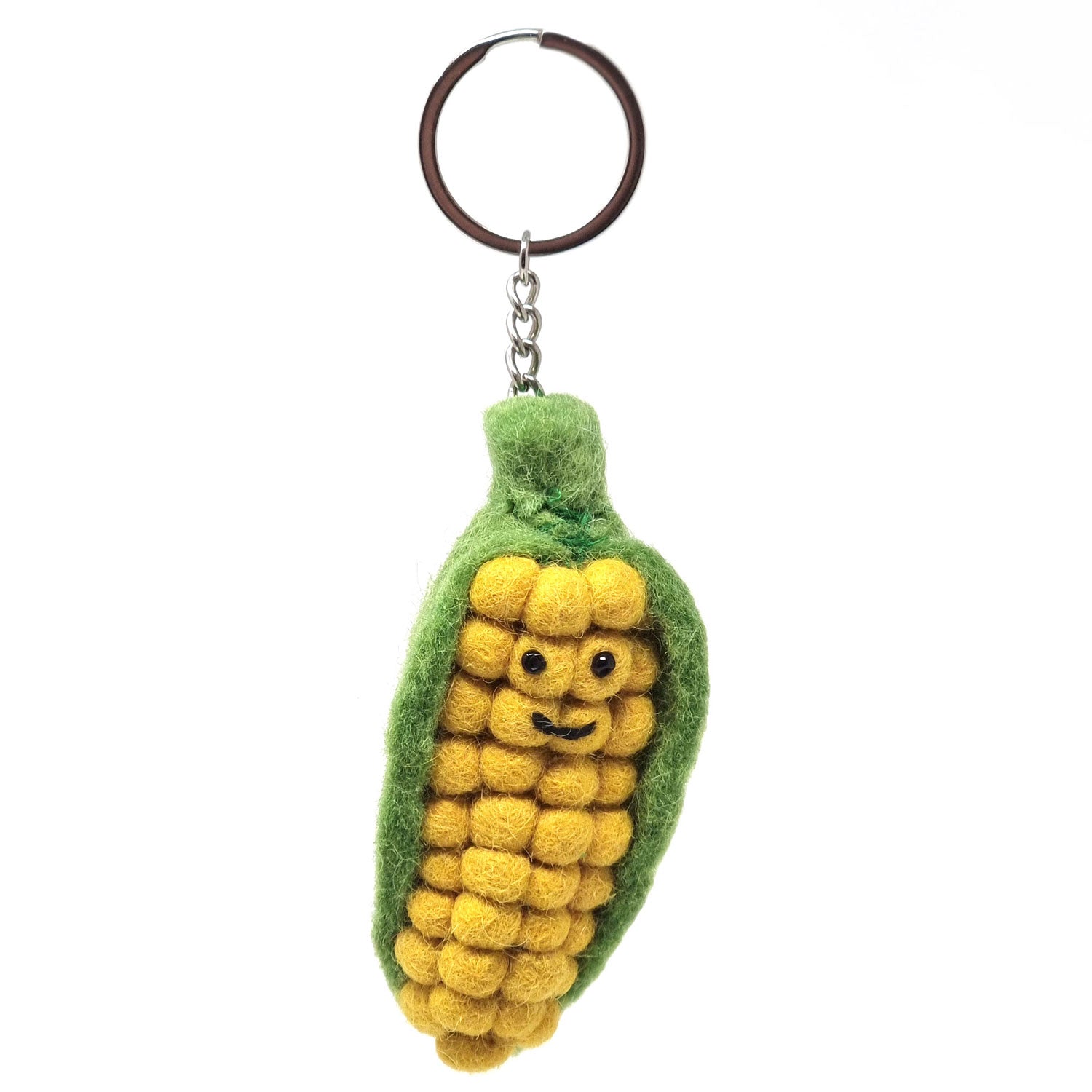 Corn Felt Keychain image 0