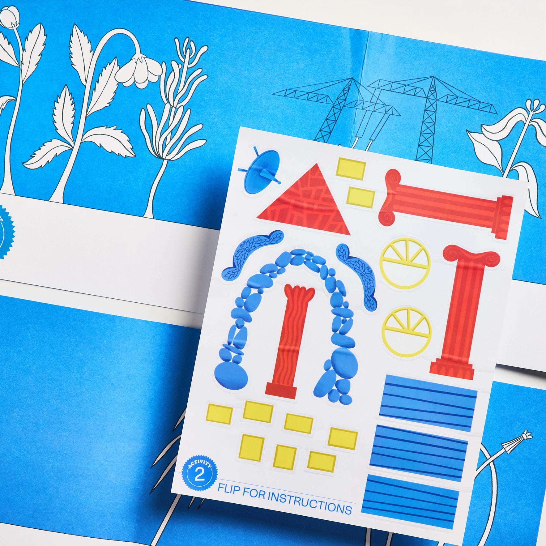 Majo Ideas Home Sticker Based Art Pack Vol ①① + ArchiTek Architecture Building Kit