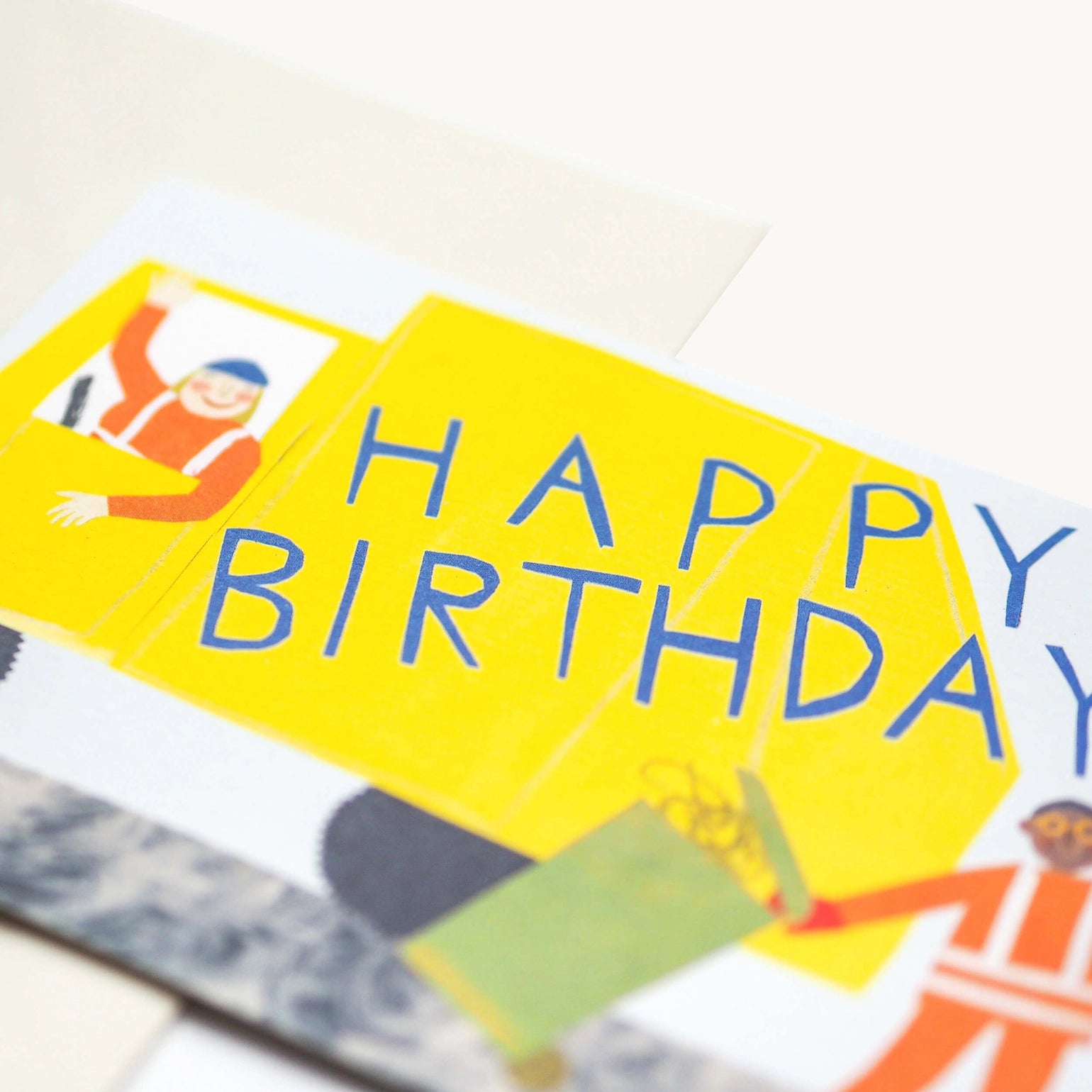 Garbage Truck Birthday Card