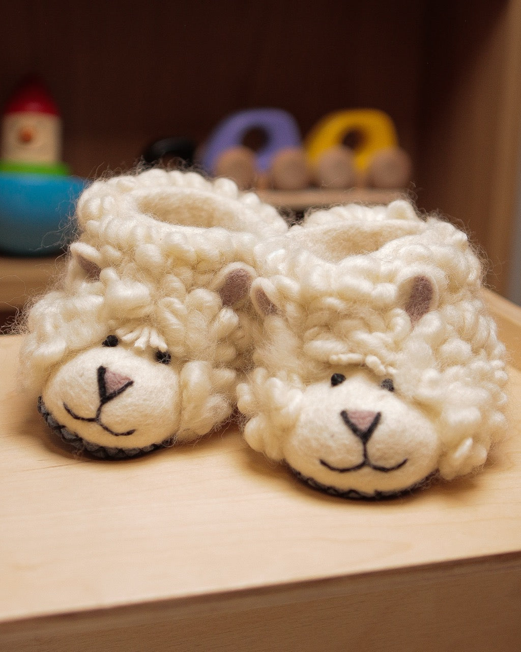 Merino Wool Shirley Sheep Slippers image 5