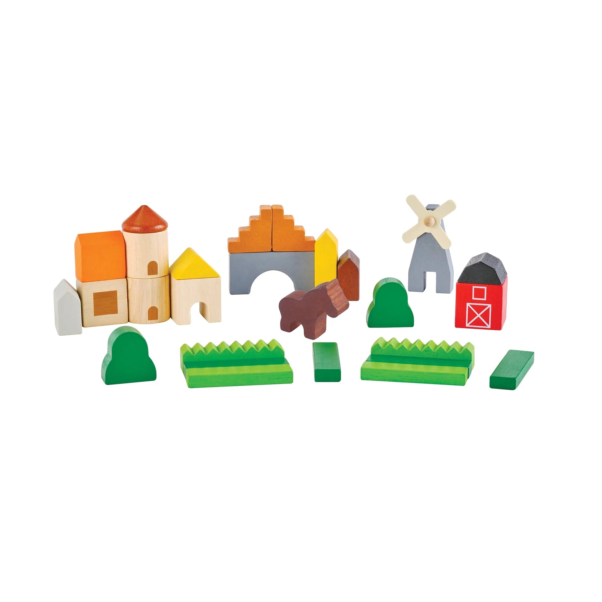 Country Blocks Set | Wooden Toy image 0