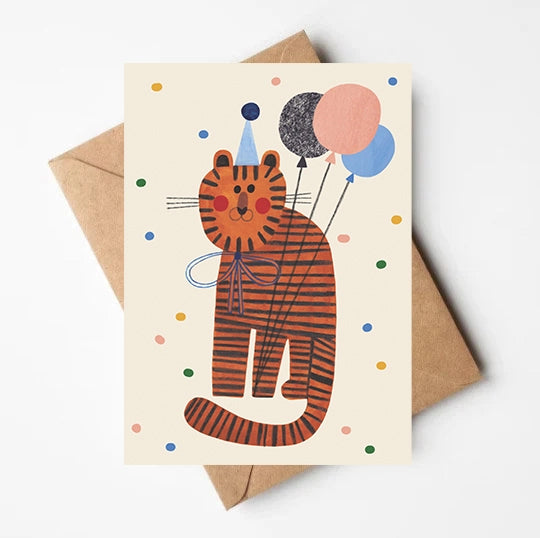 Party Tiger Card