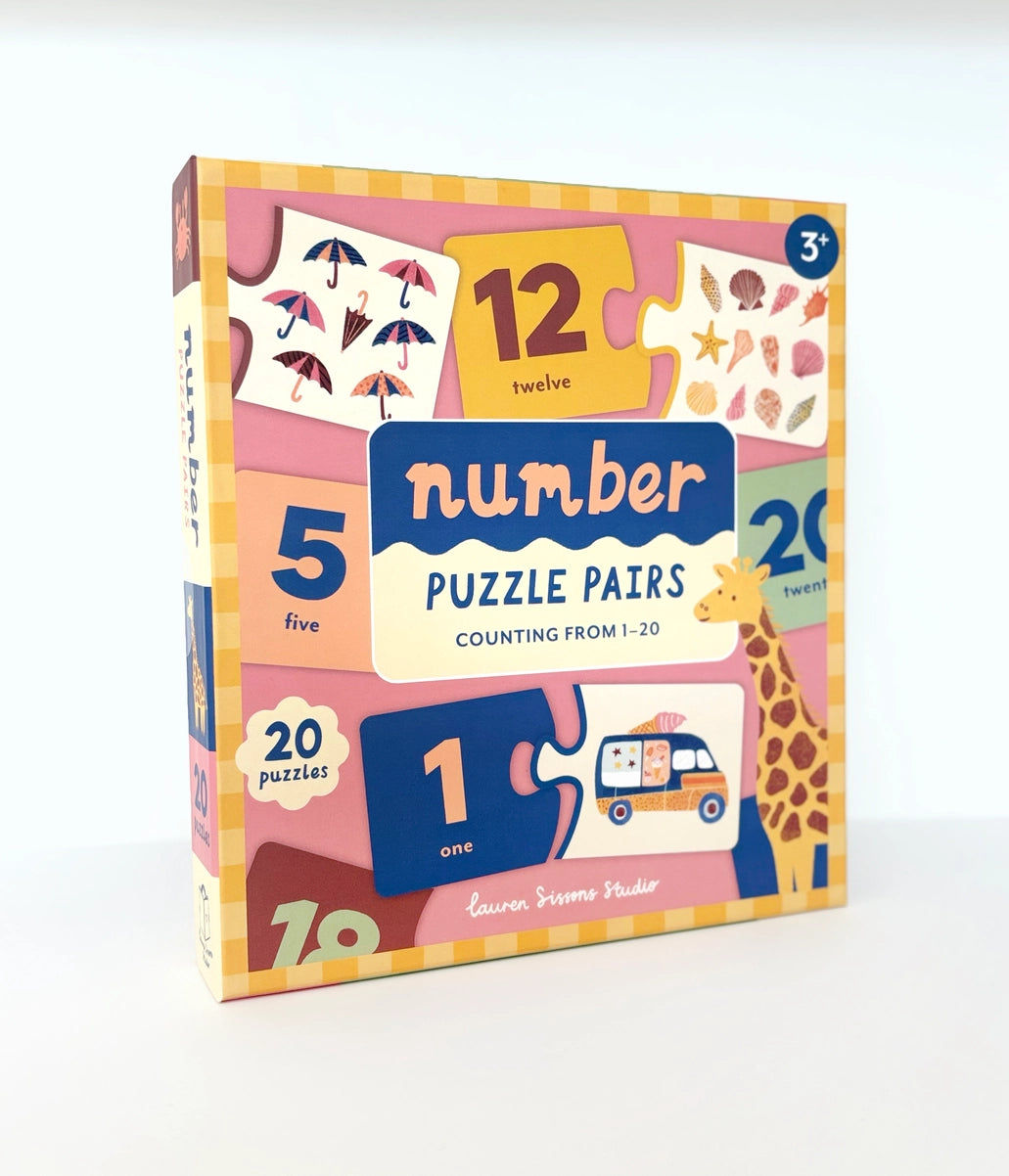 Number Puzzle Pairs Game image 0