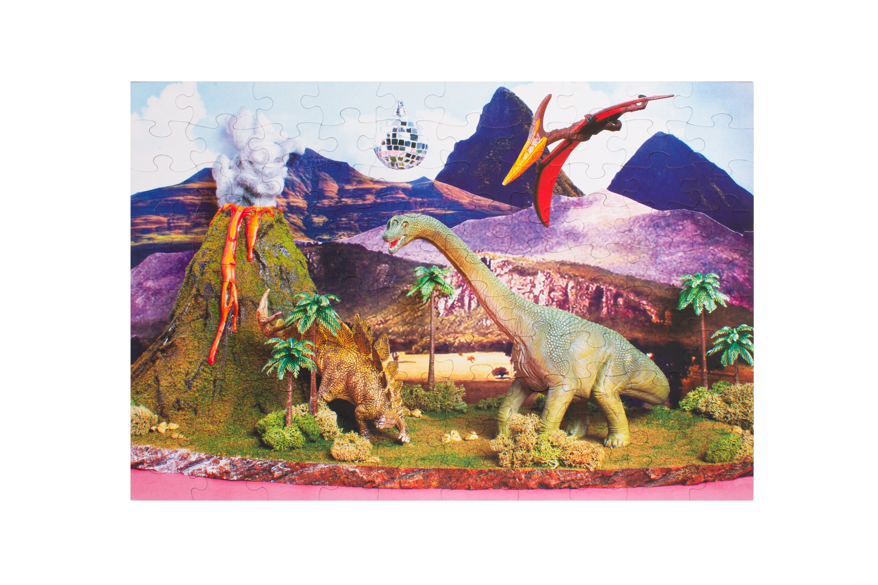 Dino Discotheque 100 Piece Puzzle
