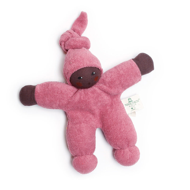 Nanchen Waldorf Rattle Doll Pink
