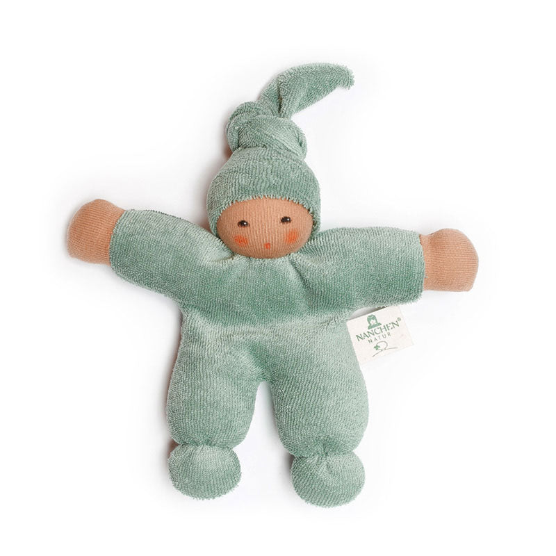 Nanchen Waldorf Rattle Doll Sage