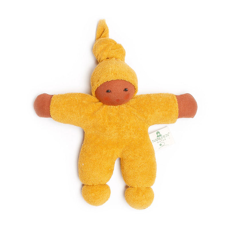 Nanchen Waldorf Rattle Doll Gold