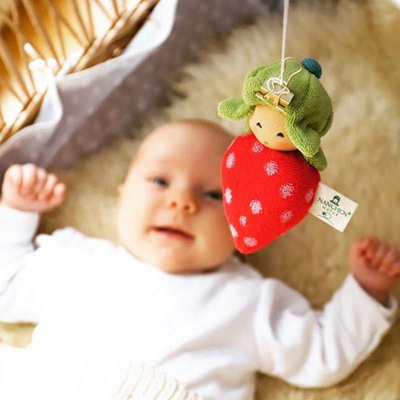 Nanchen Baby Rattle Strawberry image 1