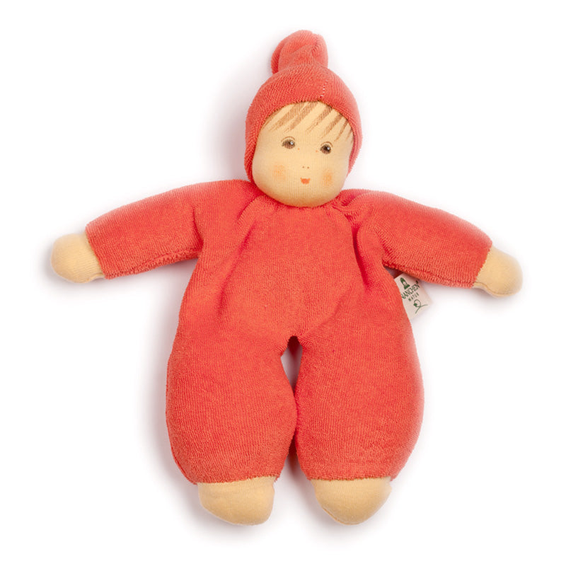 Nanchen Waldorf Schmuse Doll Red Orange