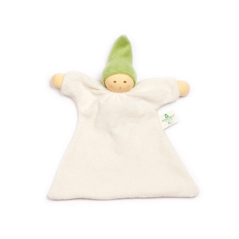 Nanchen Soothing Waldorf Snuggle Doll Green