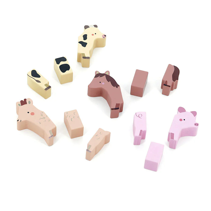Magnetic Farm Animals Set image 1