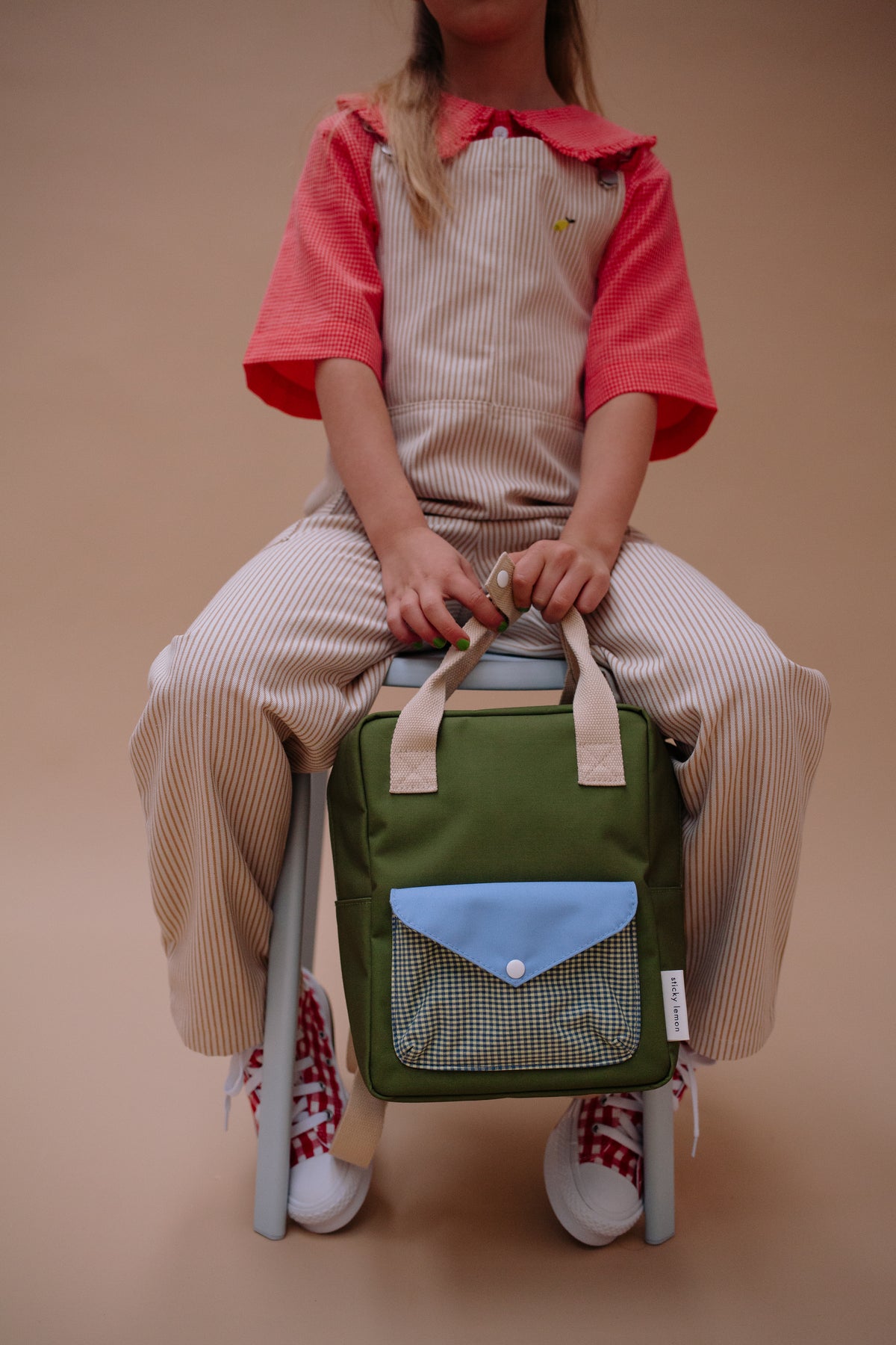 Recycled Small Envelope Backpack Tickling grass
