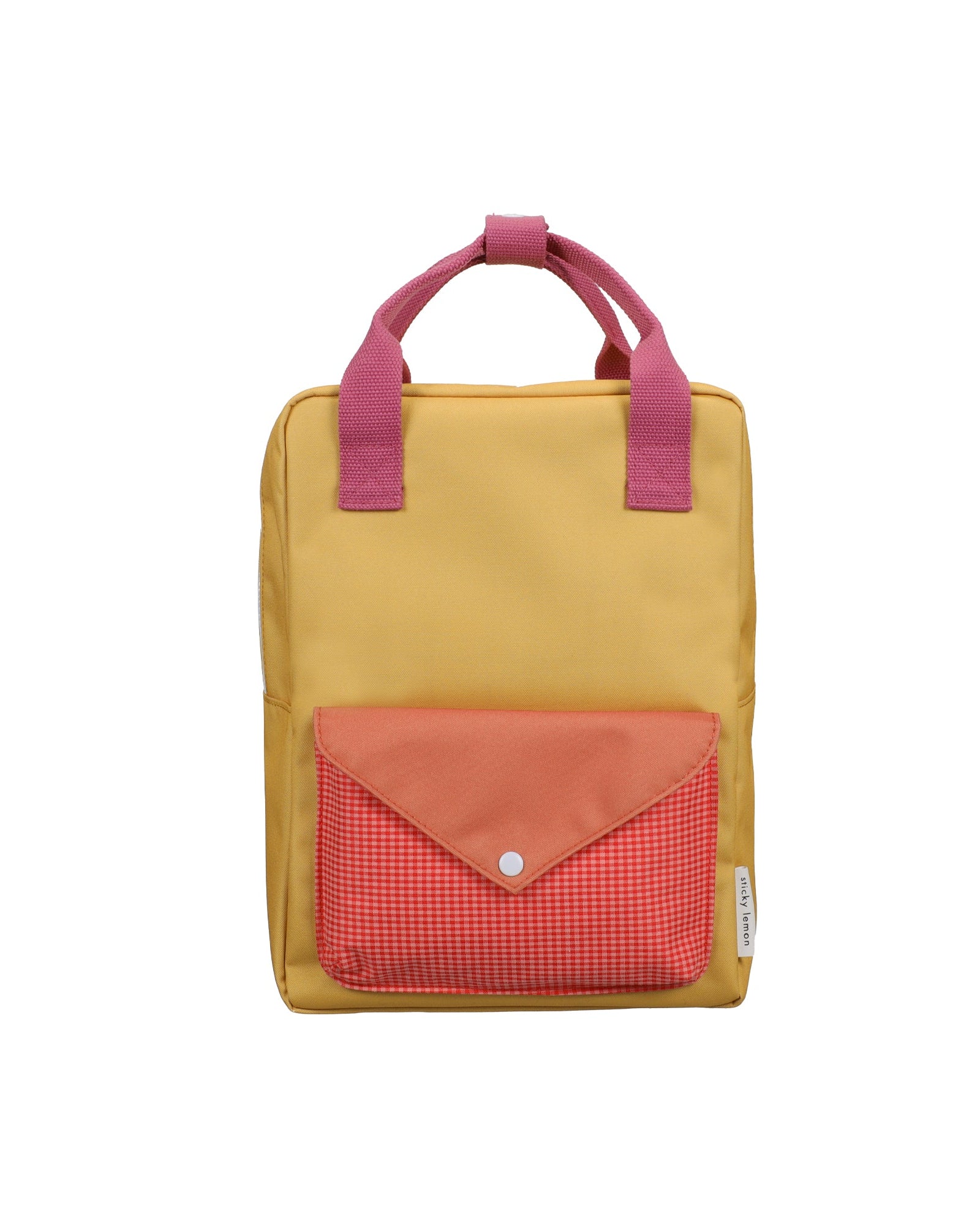 Sticky Lemon Recycled Medium Envelope Backpack Apple Grub