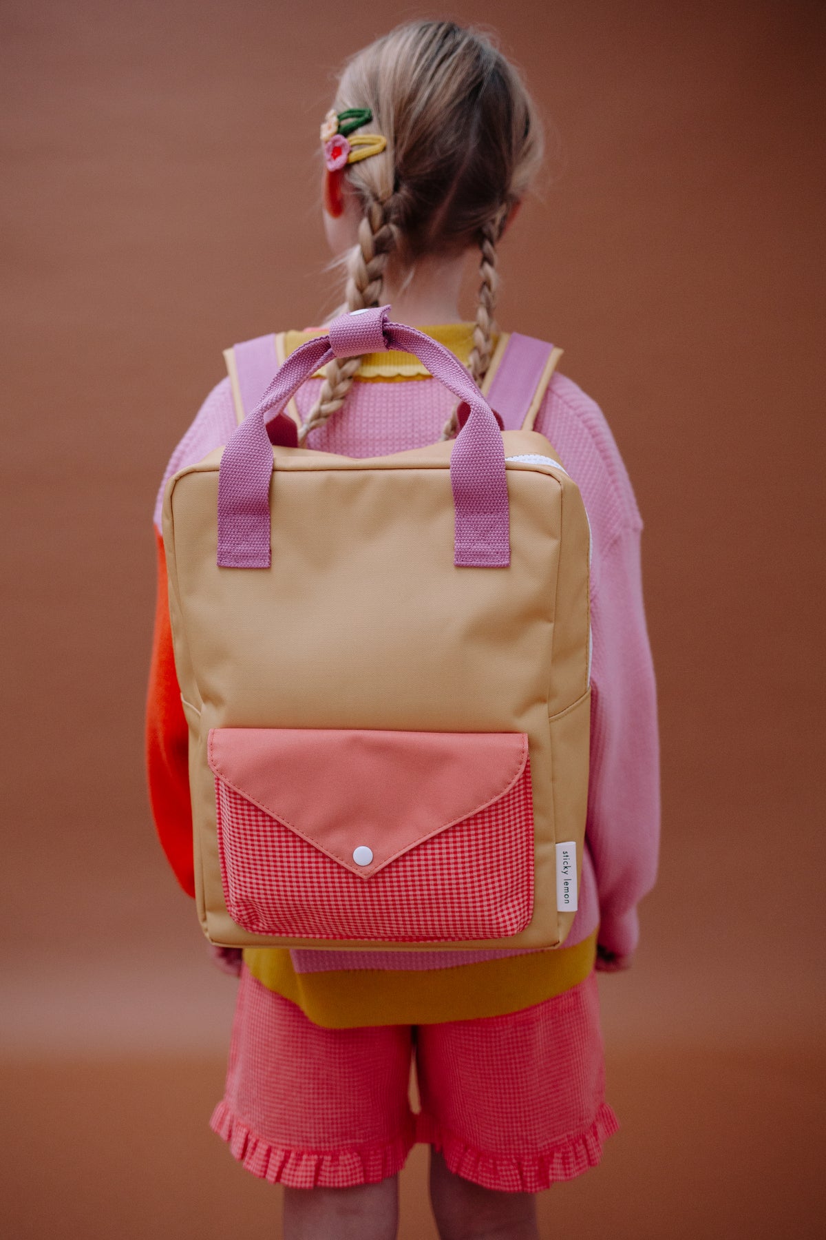 Recycled Medium Envelope Backpack Apple Grub