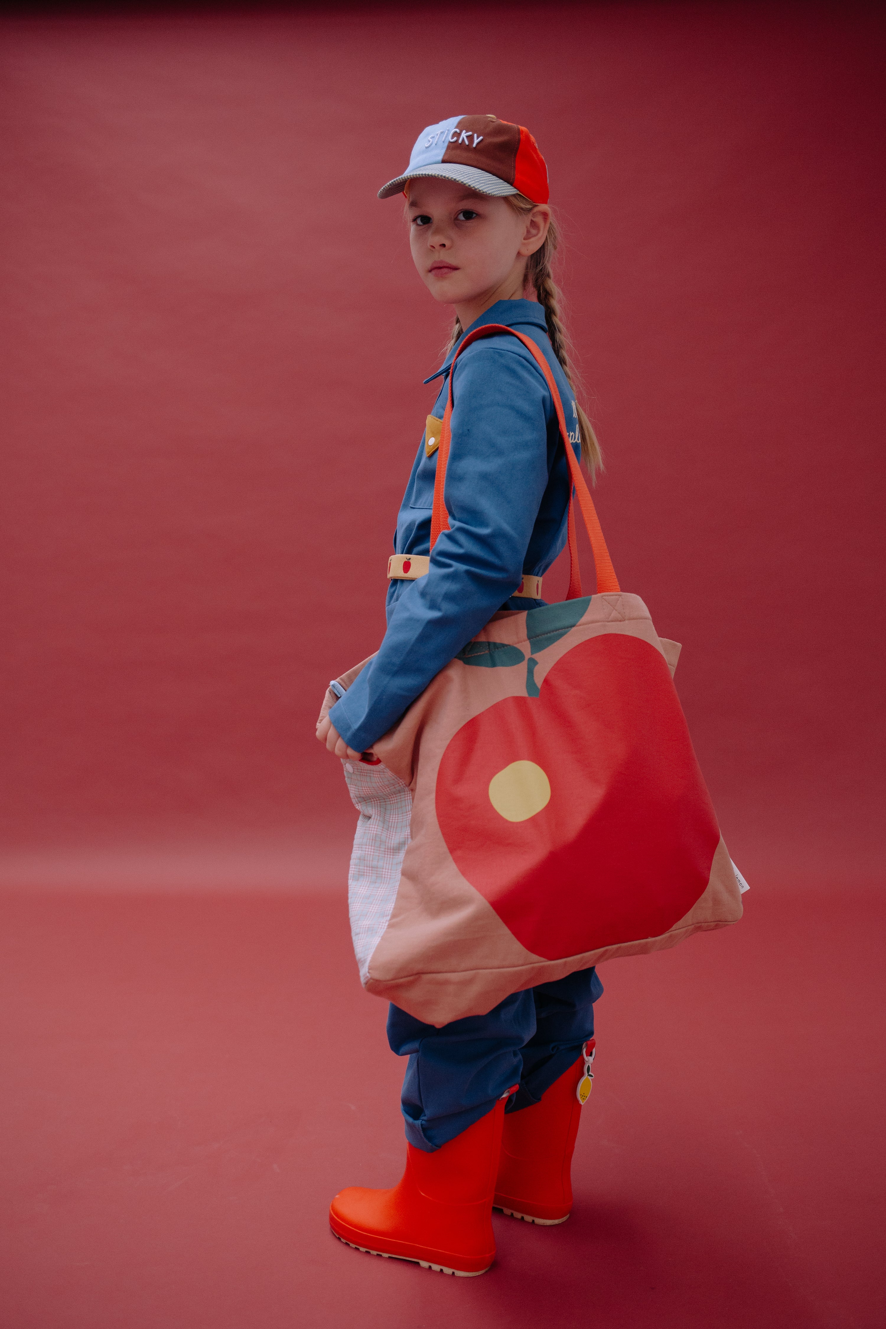 Shopper Shoulder Bag Lemon tree Apple