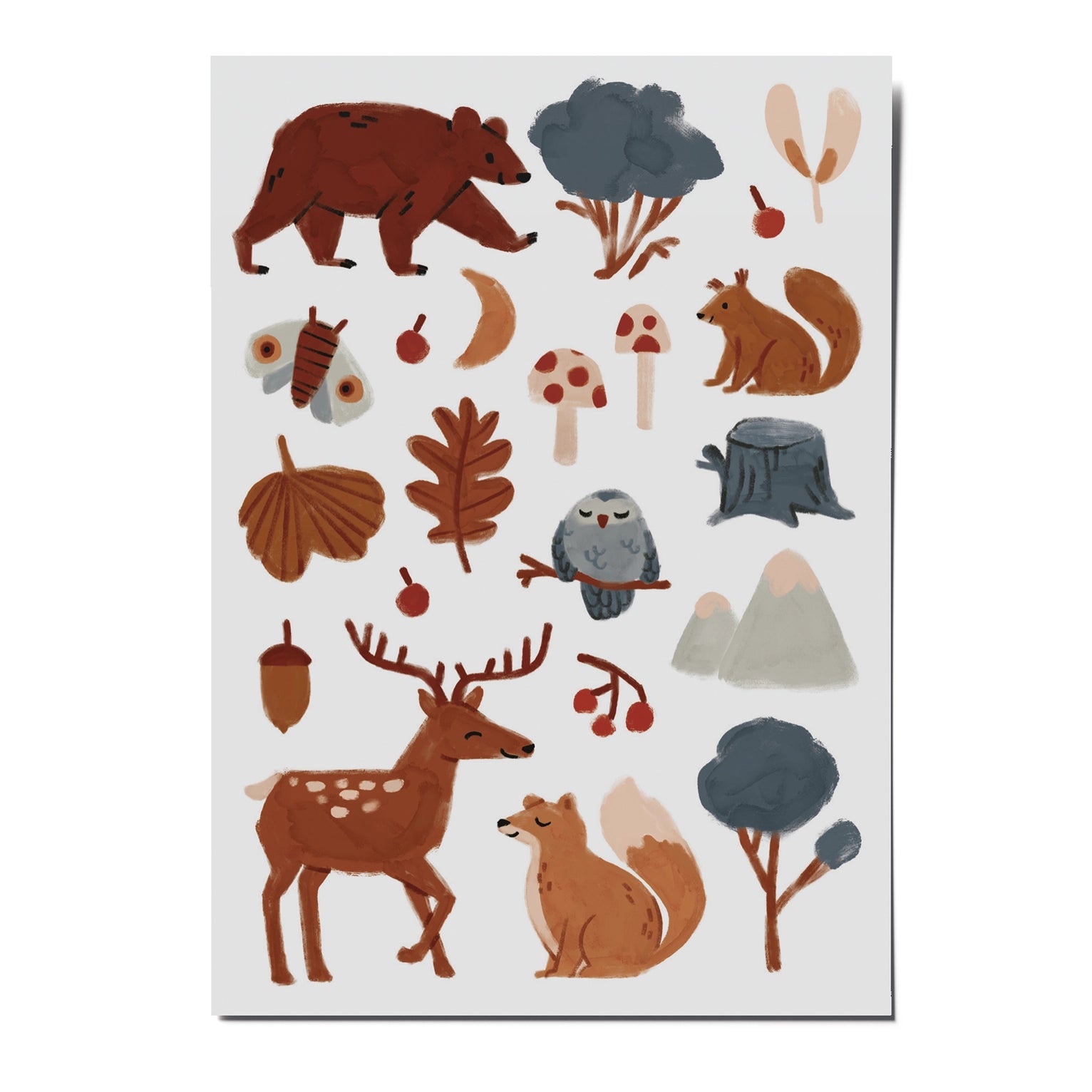Organic Black Forest Tattoo