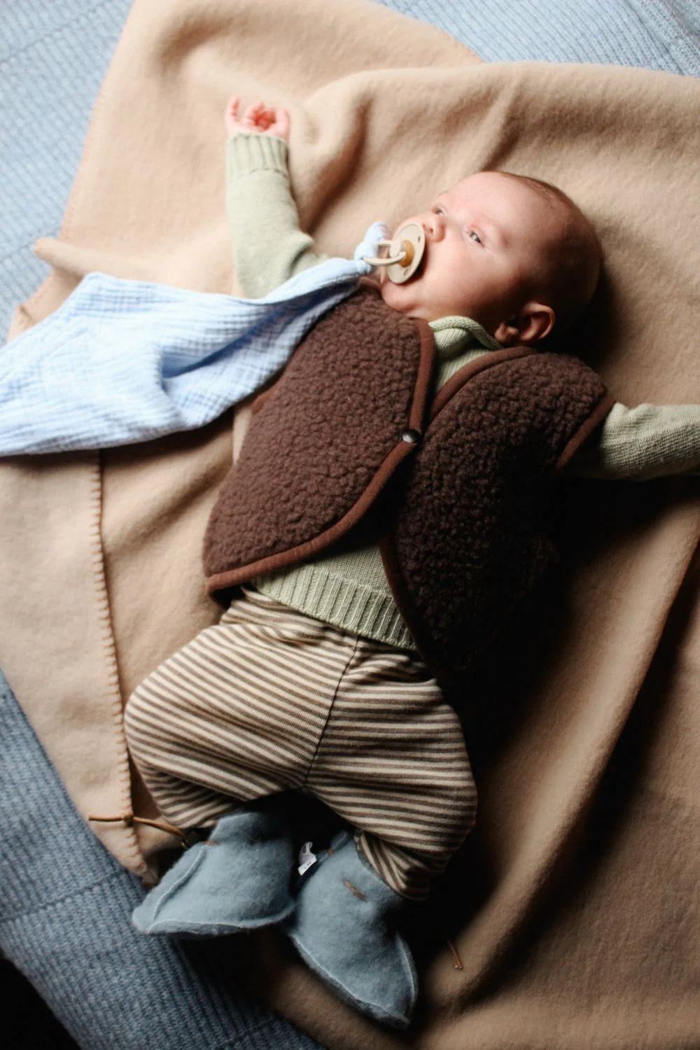 Baby Vest Lulu Light Wool Coco