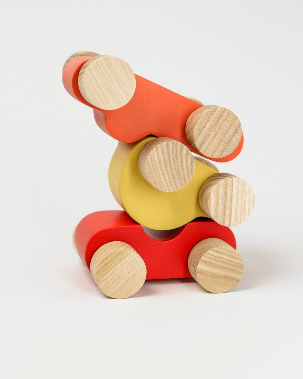 Stackable Car Set | Warm Colours image 1
