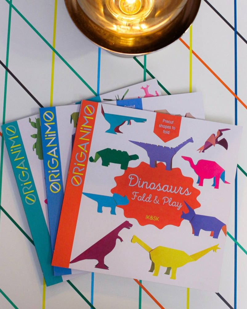 Origanimo: Dinosaurs Paper Folding Activity Book image 0
