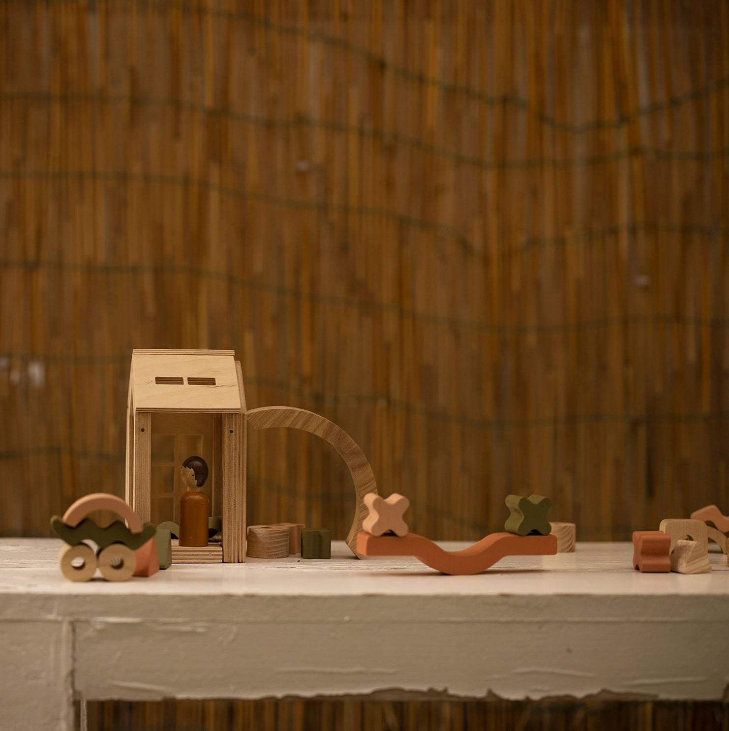 Stacking Balancing Wooden Game | Natural image 5