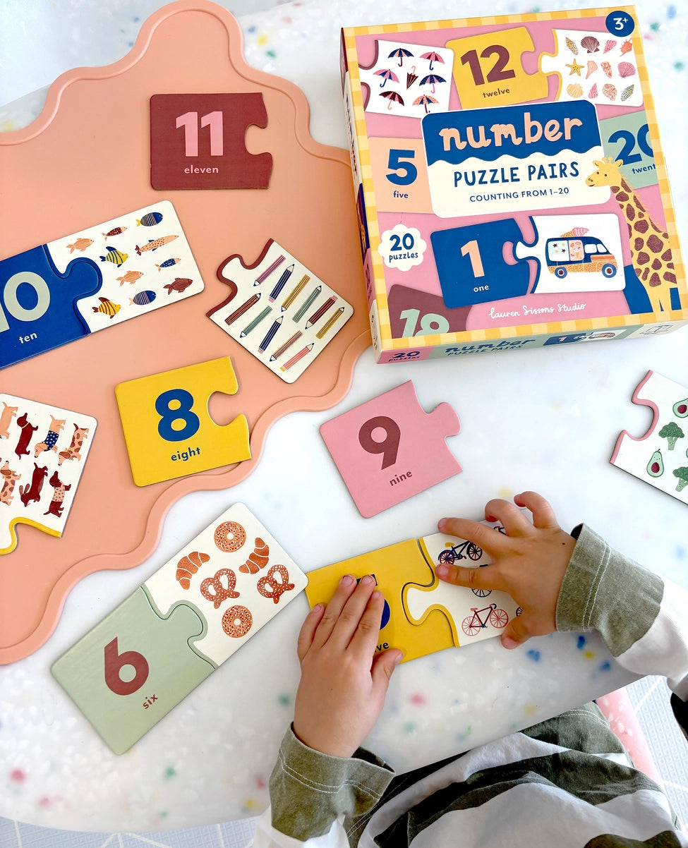 Number Puzzle Pairs Game image 1