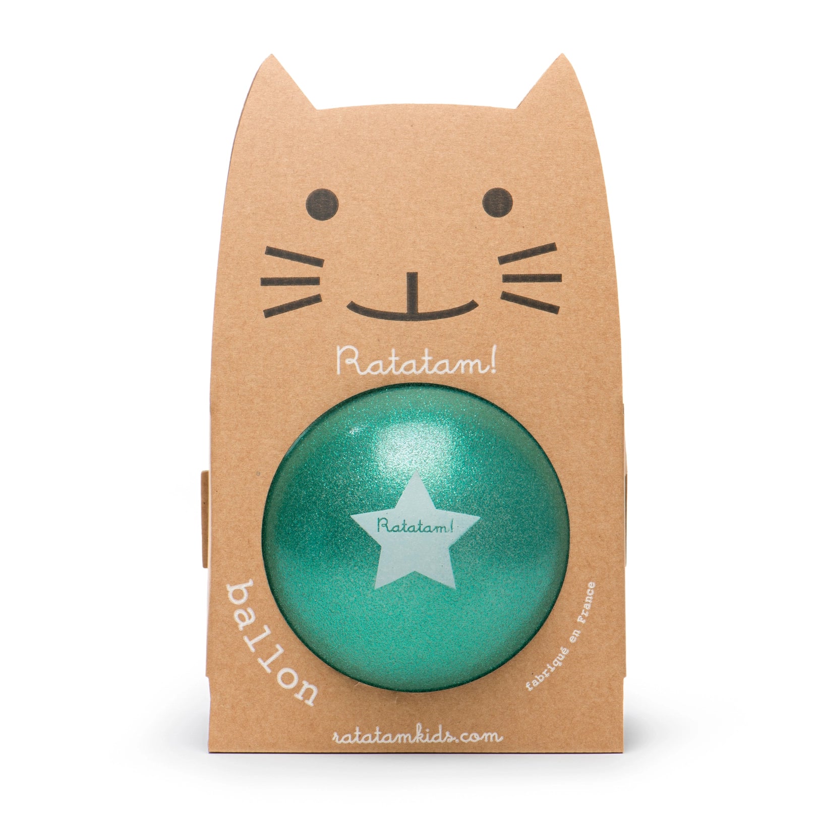 Glitter Green Ballon Ball 15cm
