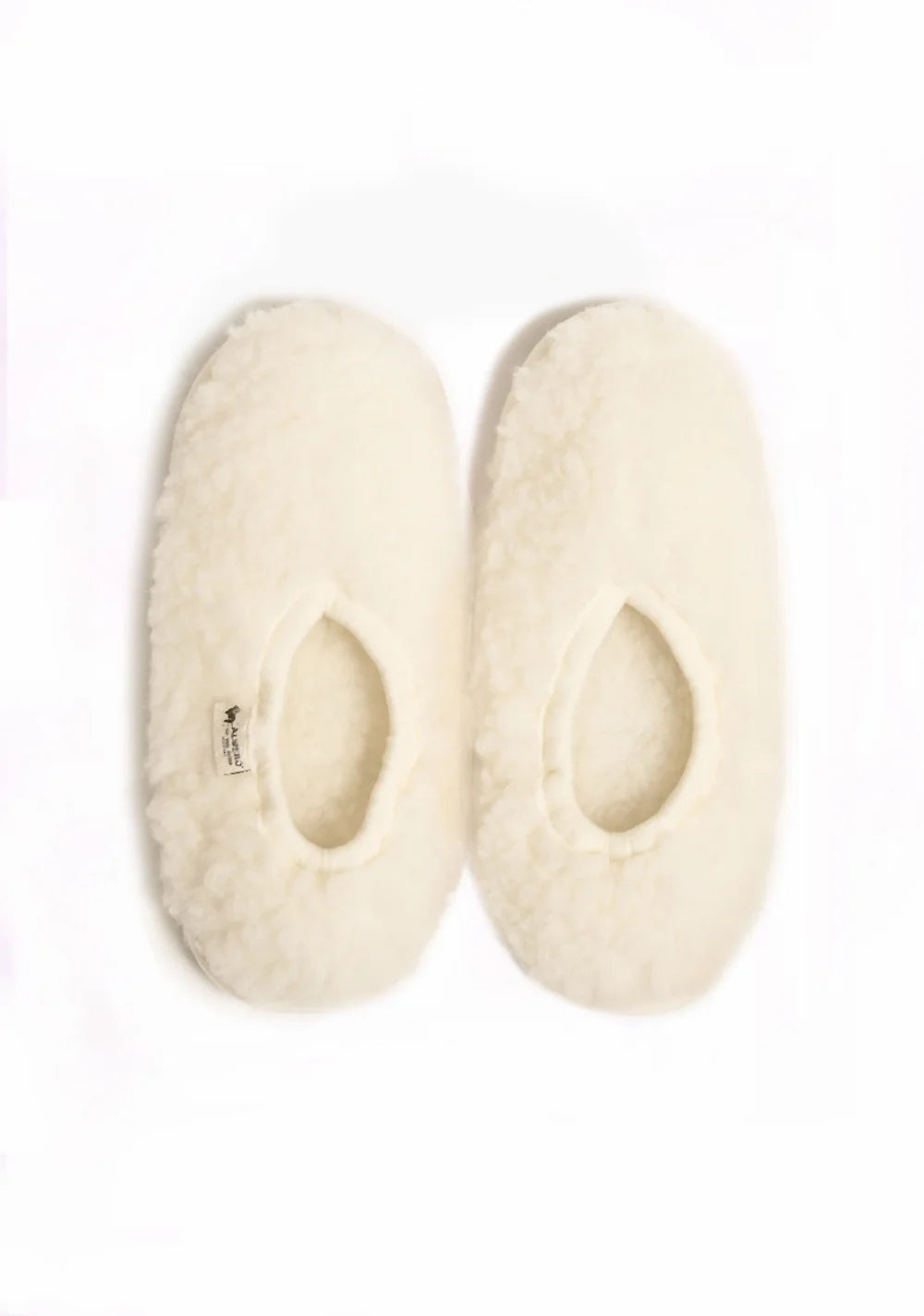Cloudlet Kids Wool Slippers Natural