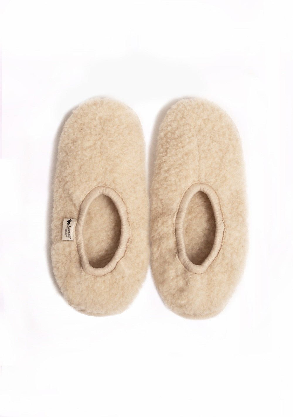 Cloudlet Kids Slippers Sand  100% Pure Wool