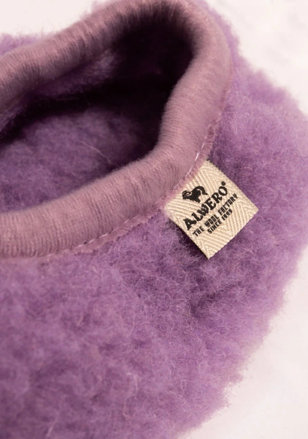 Cloudlet Kids Wool Slippers Purple