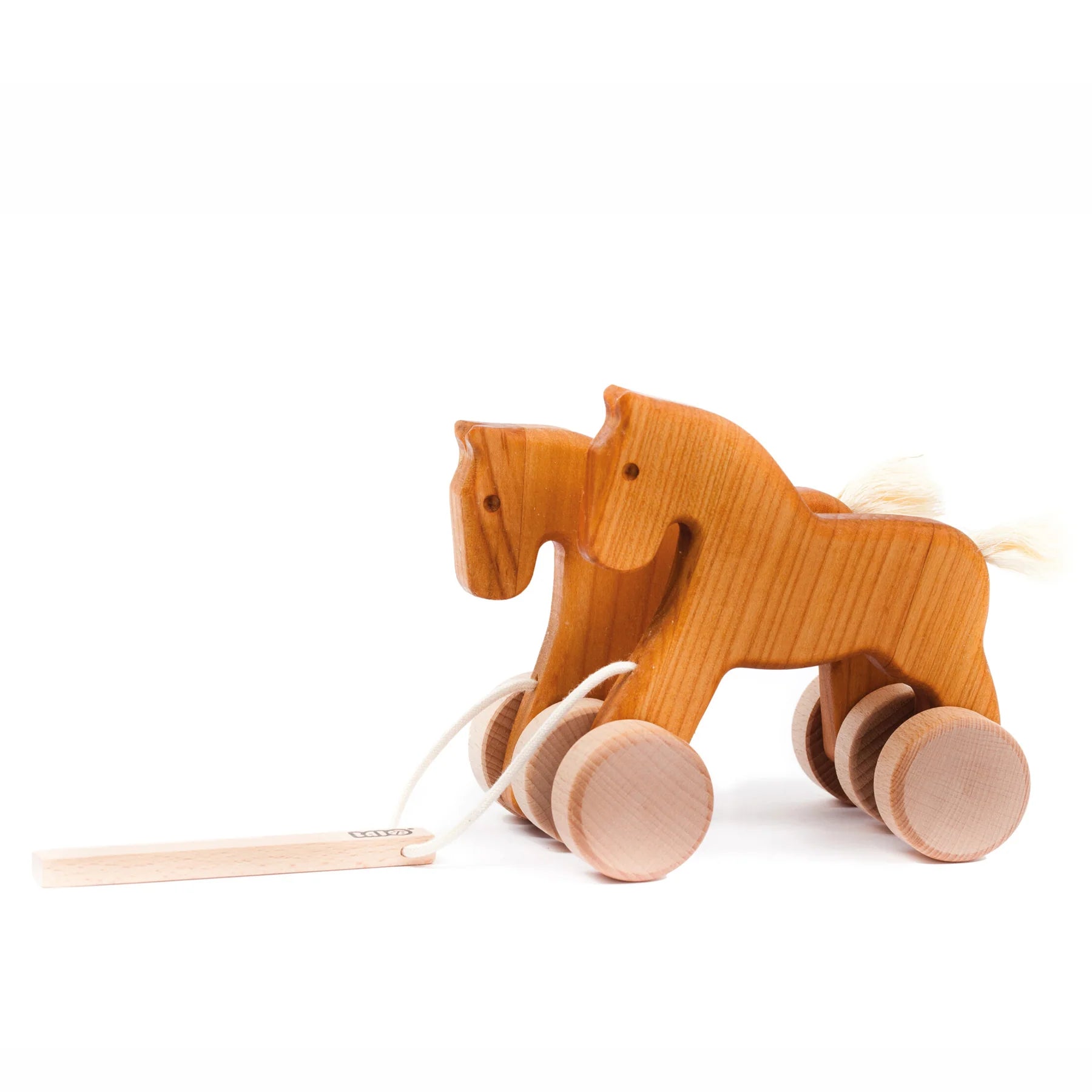 Wooden Pull Jumping Horses