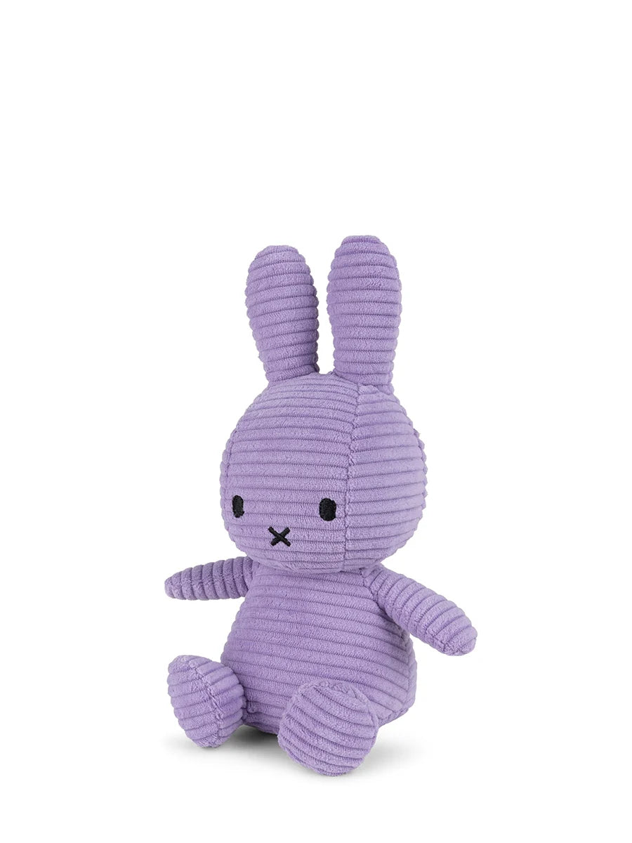 Miffy ECO Corduroy | Lilac 9" image 1