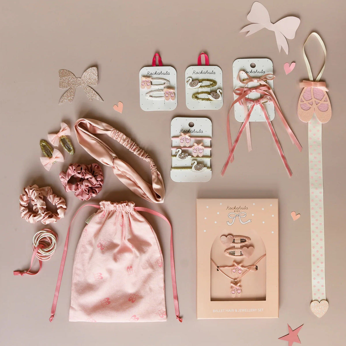 Ballet Shoes Hair Clips