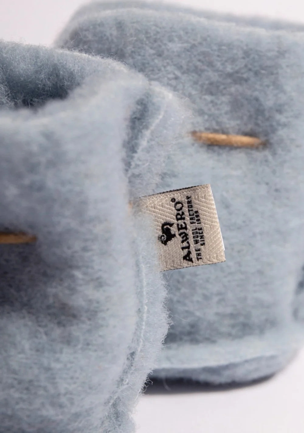 Emo Baby Wool Booties Light Blue