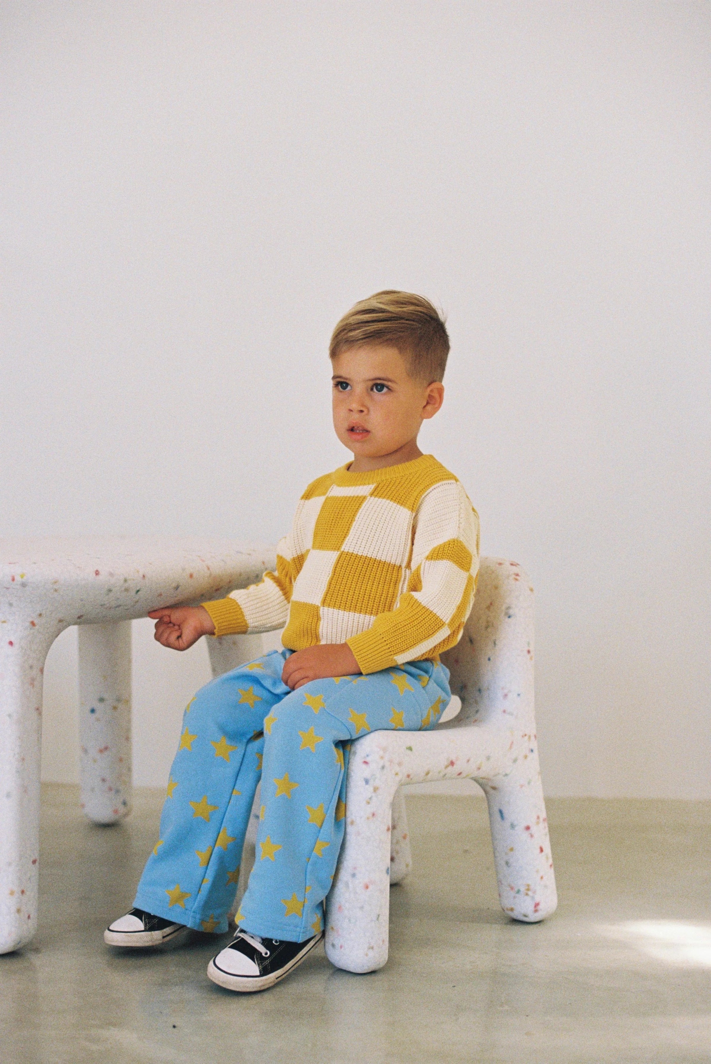 Sunday Knit Sweater Mustard image 11