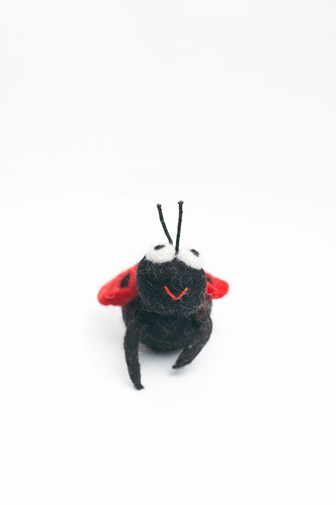 Felt Ladybug Finger Puppet