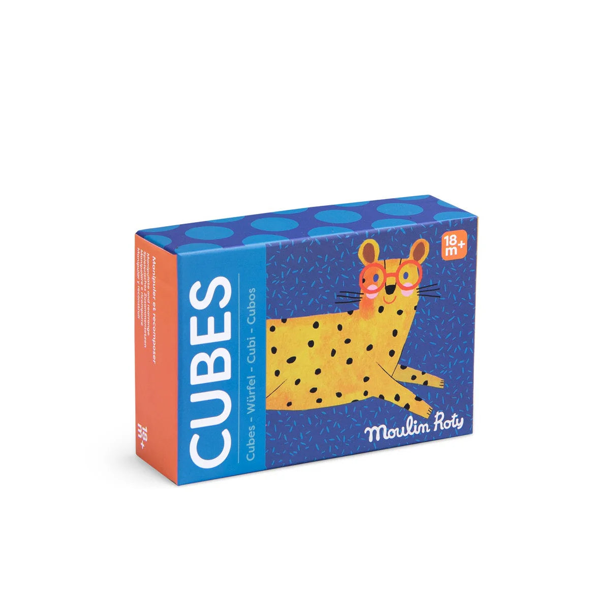 Les Toupitis 6 Wood Cube Puzzle image 0