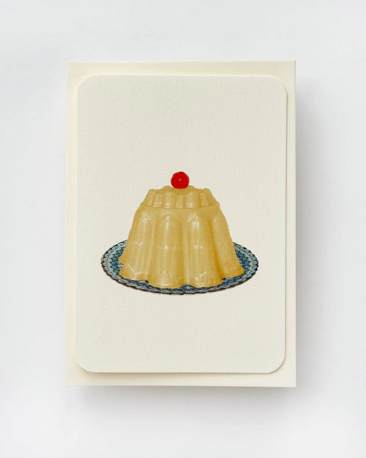 Custard Cream Blancmange Greeting Card image 1