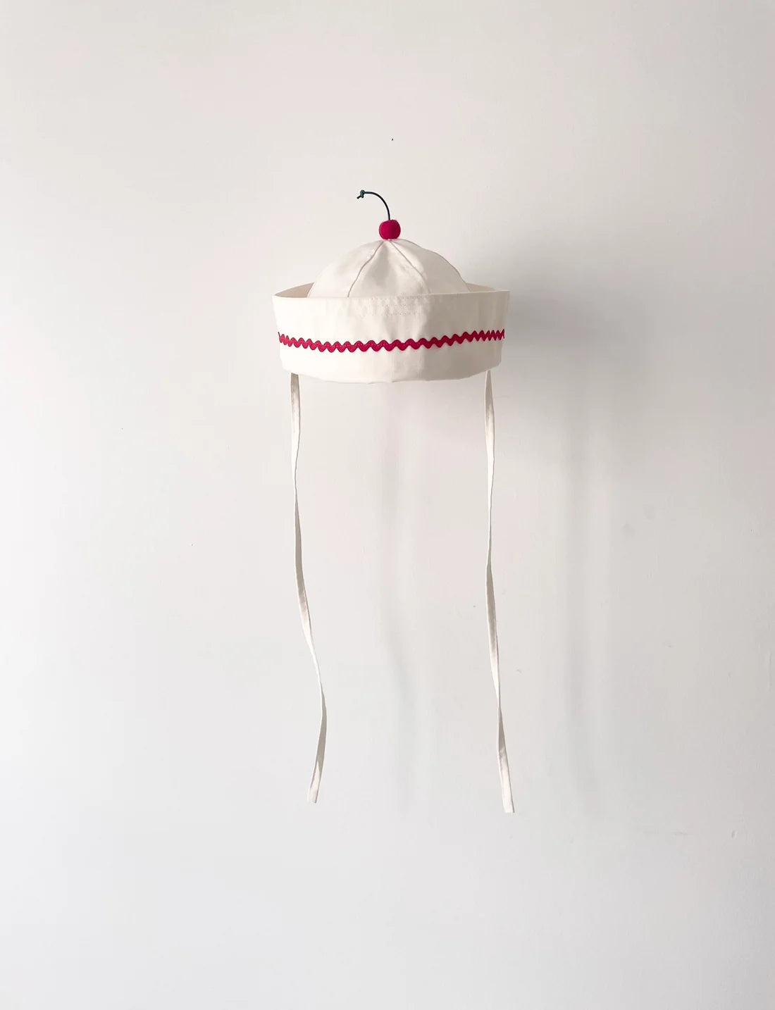Cherry Sailor Baby Hat image 0