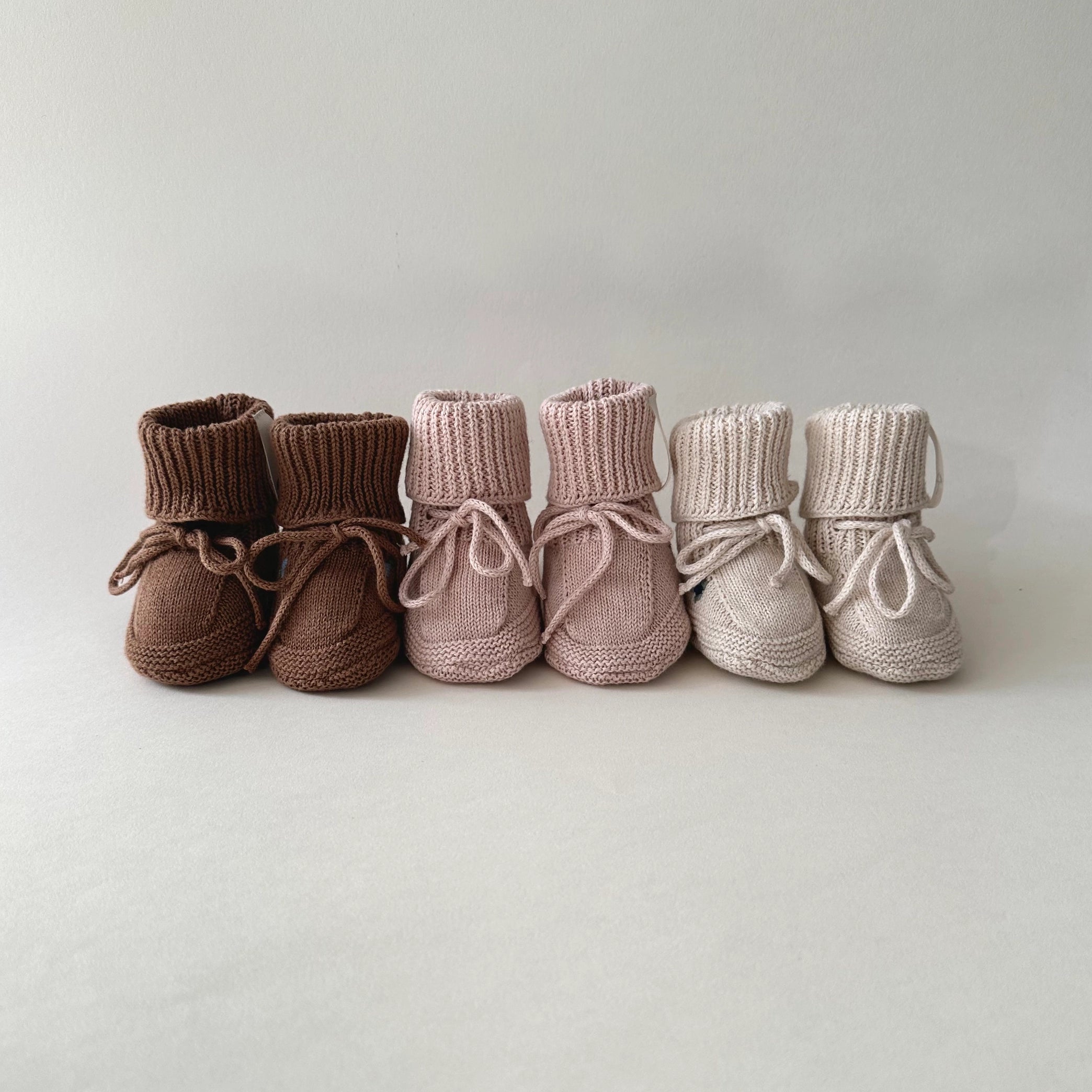 Baby Knitted Clover Booties image 7