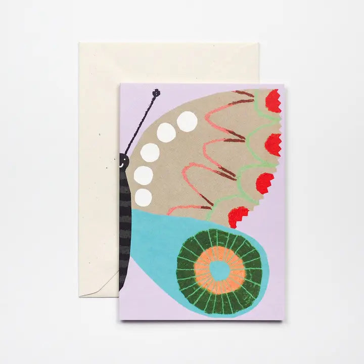 Purple Butterfly Card image 1