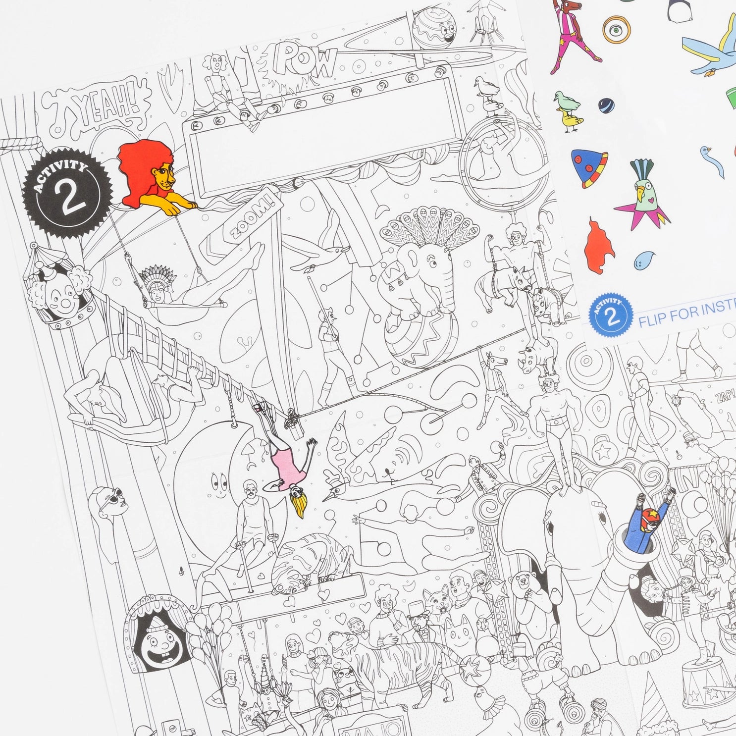 Circus Sticker Based Art Pack Vol ⑧ image 6