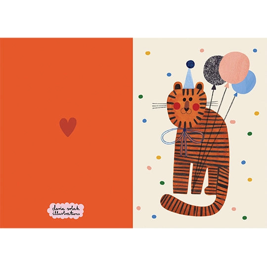 Party Tiger Card