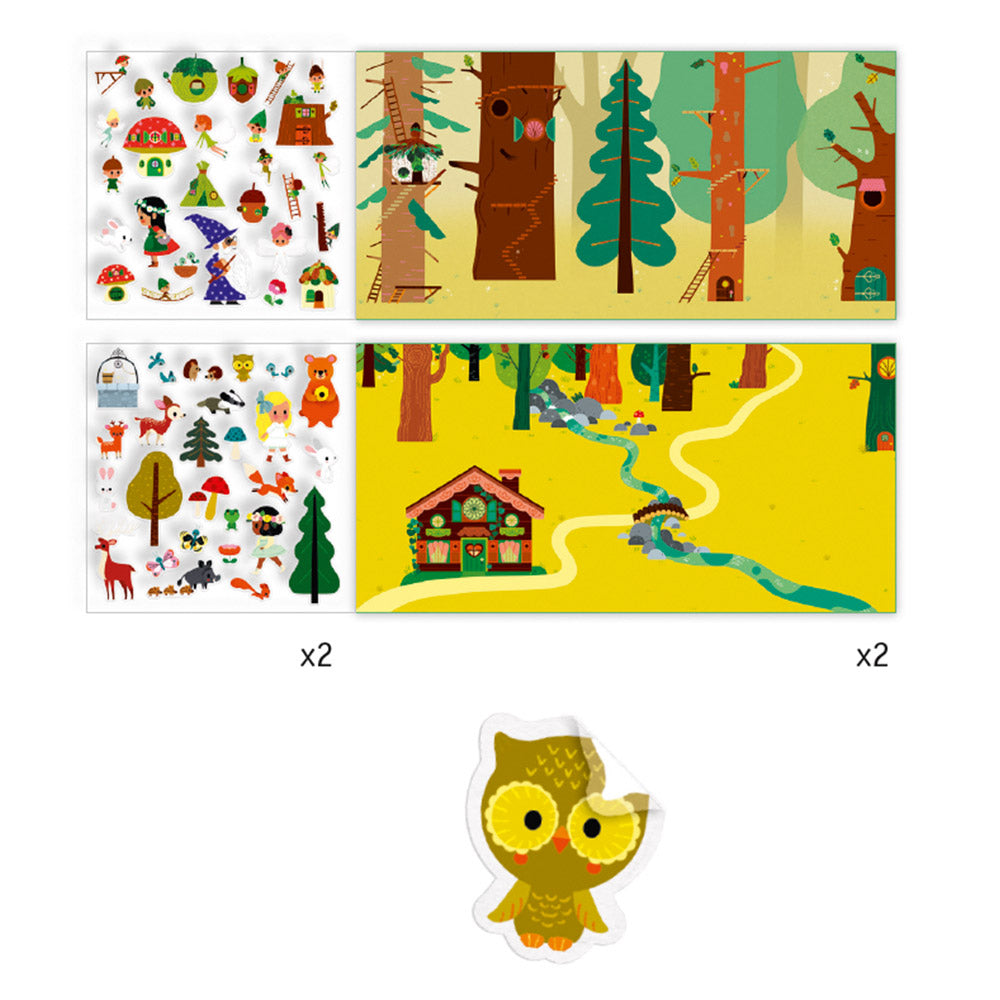 Story The Magical Forest Stickers