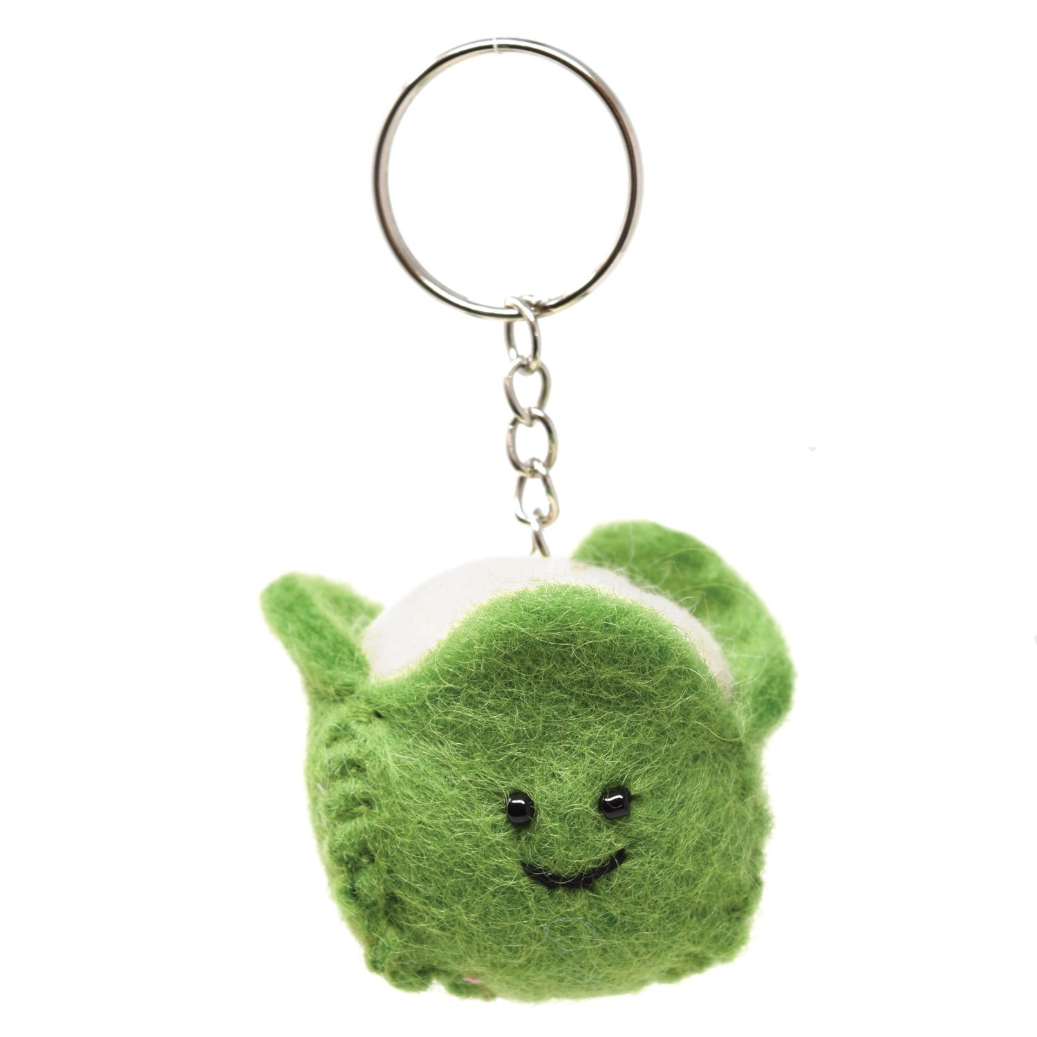 Cauliflower Felt Keychain image 0