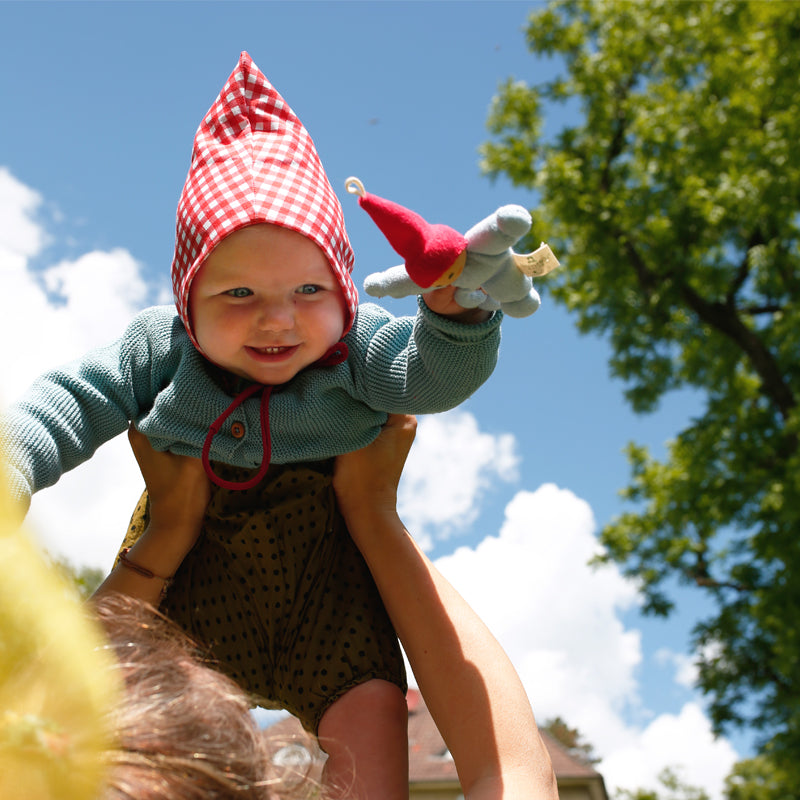 Nanchen Soothing Waldorf Rattle Doll Blue image 1