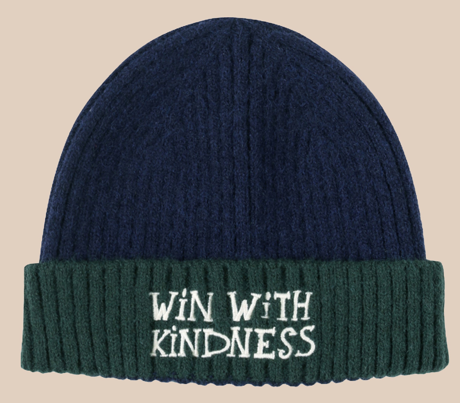 Kindness Beanie Navy image 0