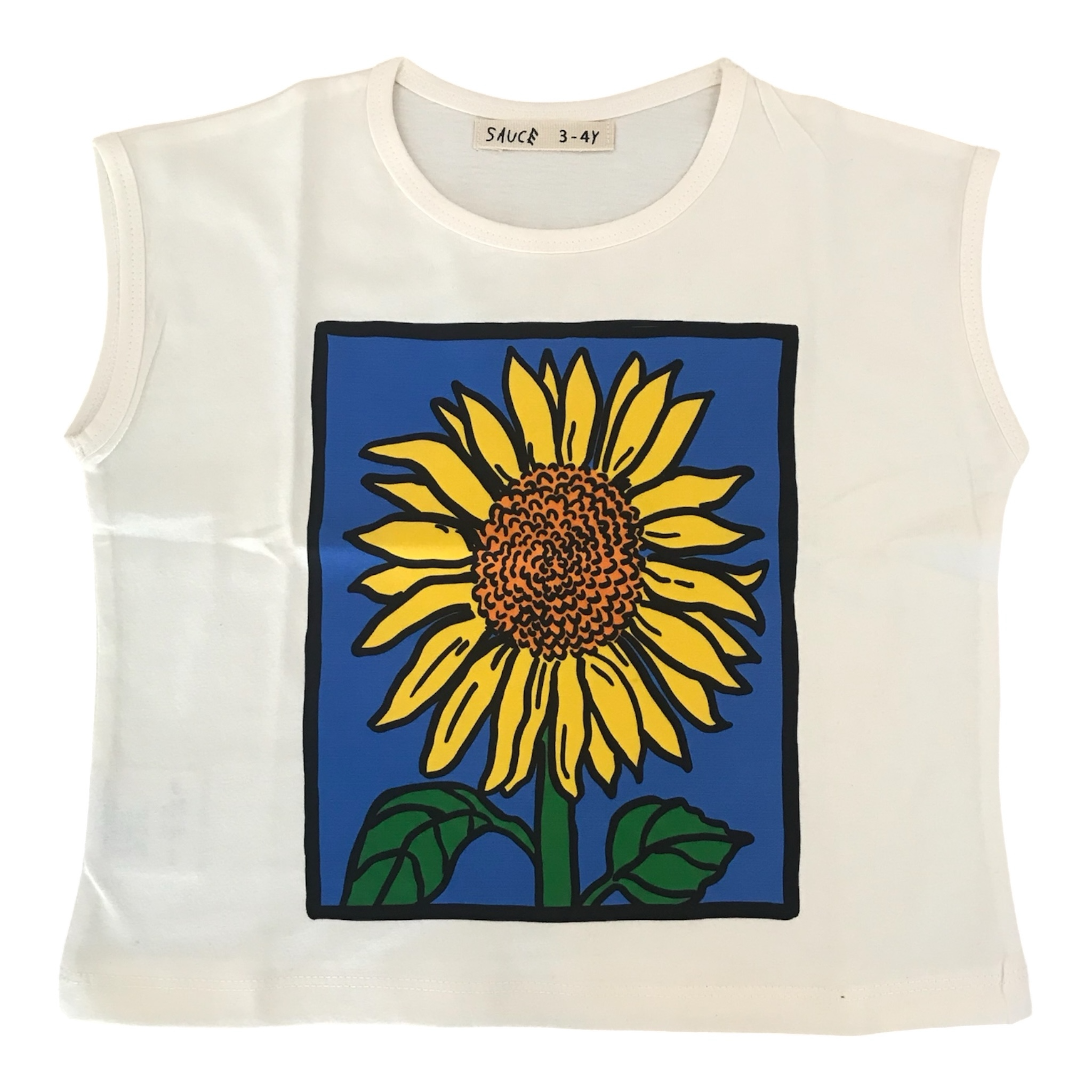 Sunflower Tank Top Ivory