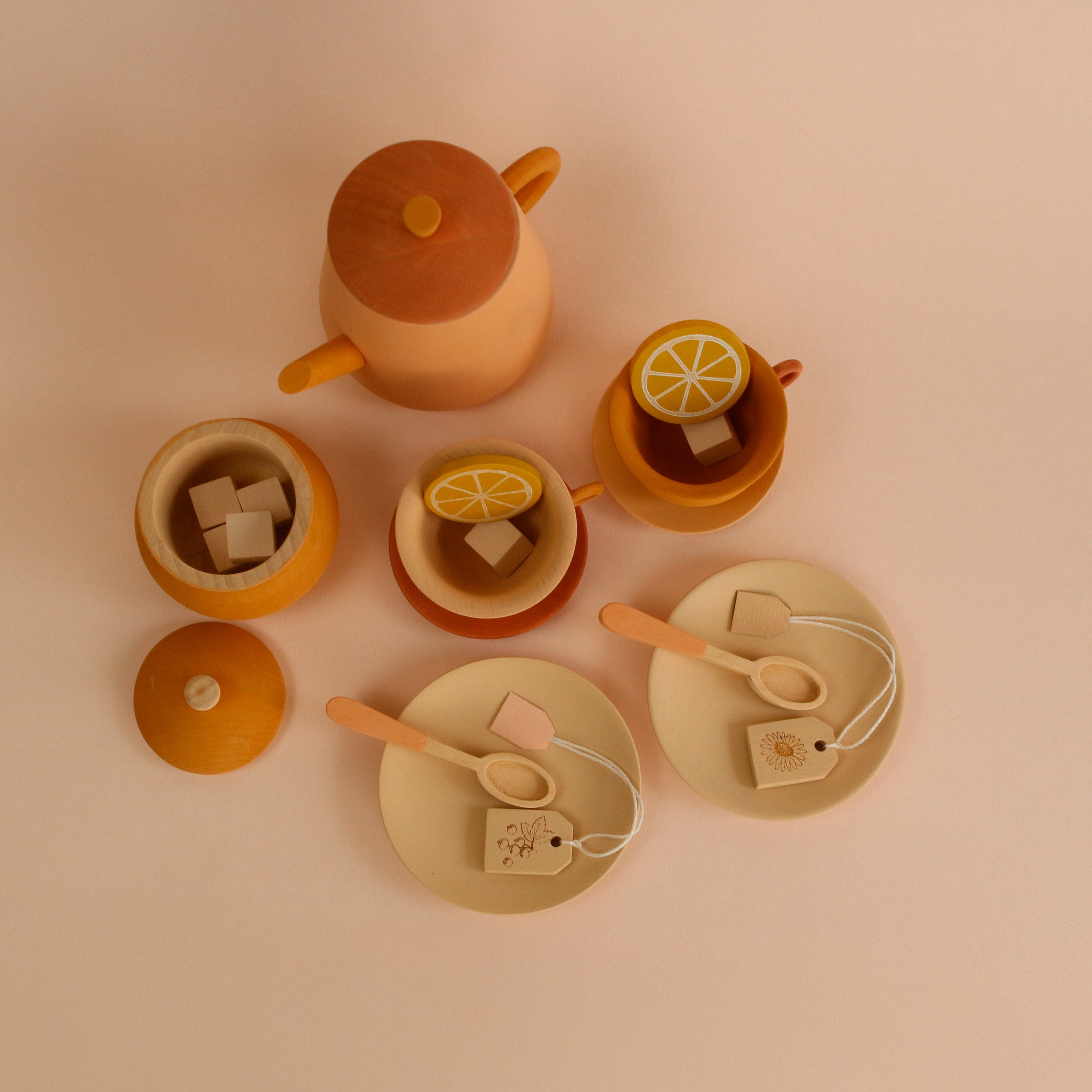 Delicate Tea Set | Wooden Toys image 1