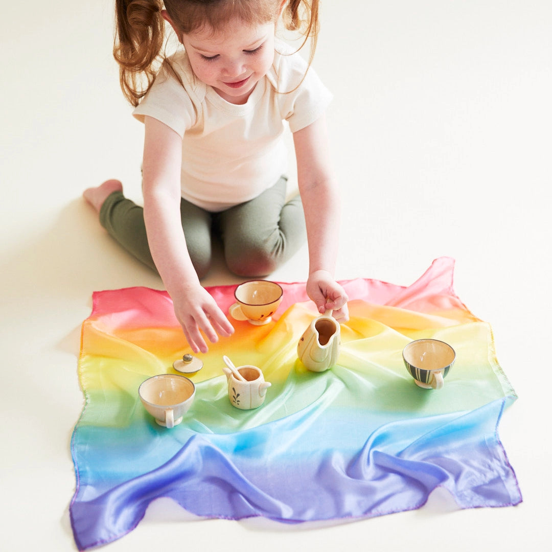 New Mini Enchanted Rainbow Playsilks